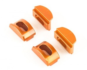 Gilles Rear Sets Coloured Inserts - for VCR Kits
